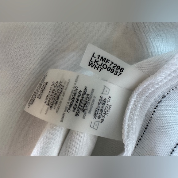 New Karl Lagerfeld White Shorts - Picture 2 of 12